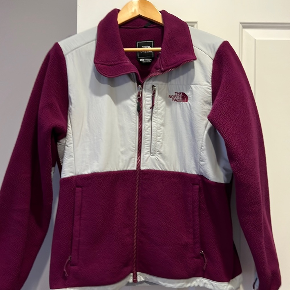 The North Face fleece jacket -size L